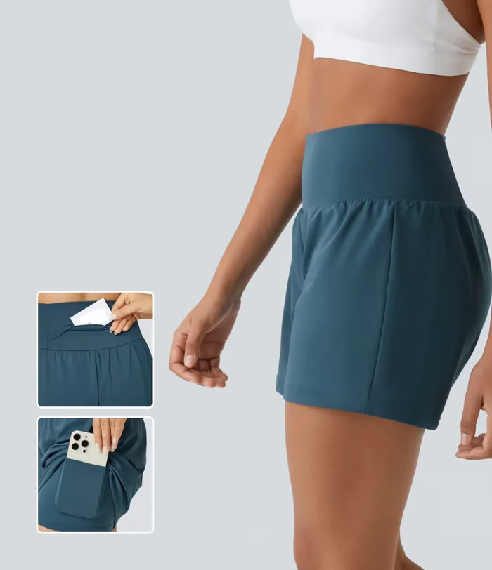 Kitch X Halara Waistband Pocket Short