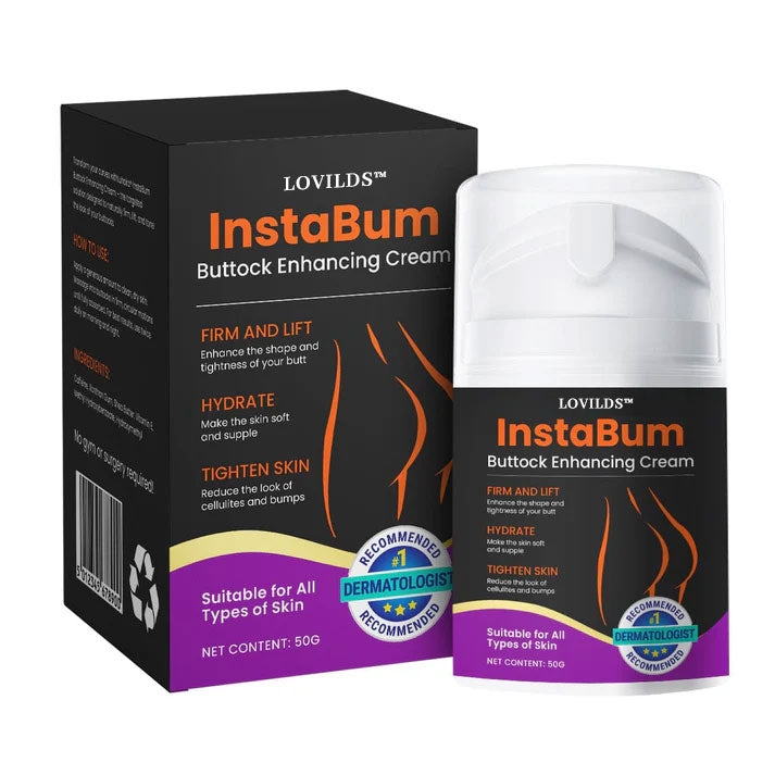 (Limited Time Discount 🔥 Last Day) LOVILDS™ InstaBum Buttock Enhancing Cream
