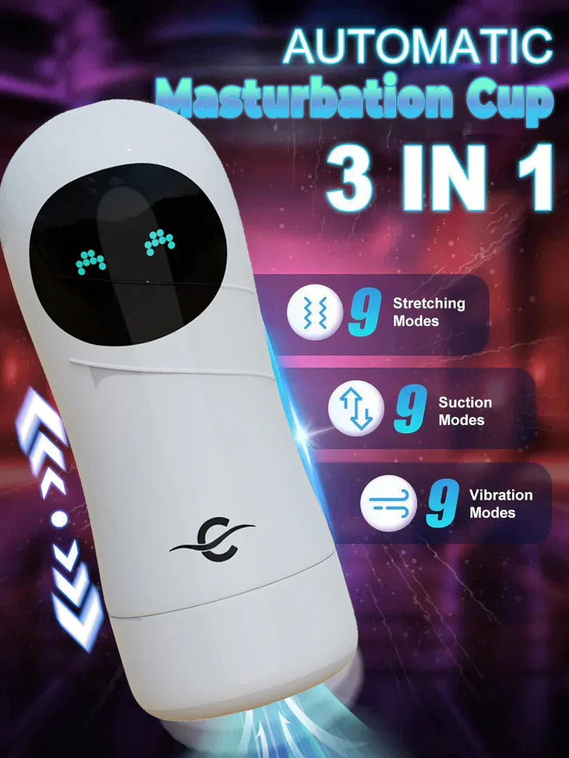 【Discreet Delivery】-Smart Suction & Stroke Device🔥 – Fully Automated for Effortless Enjoyment