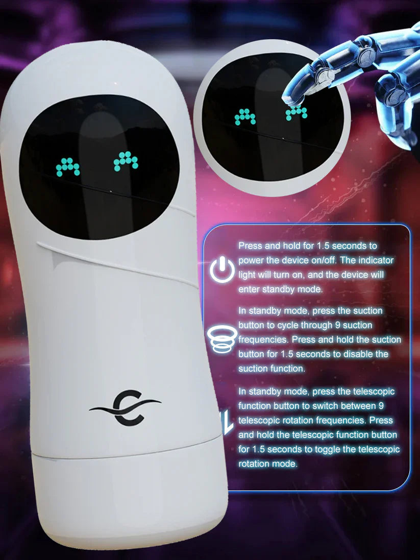【Discreet Delivery】-Smart Suction & Stroke Device🔥 – Fully Automated for Effortless Enjoyment