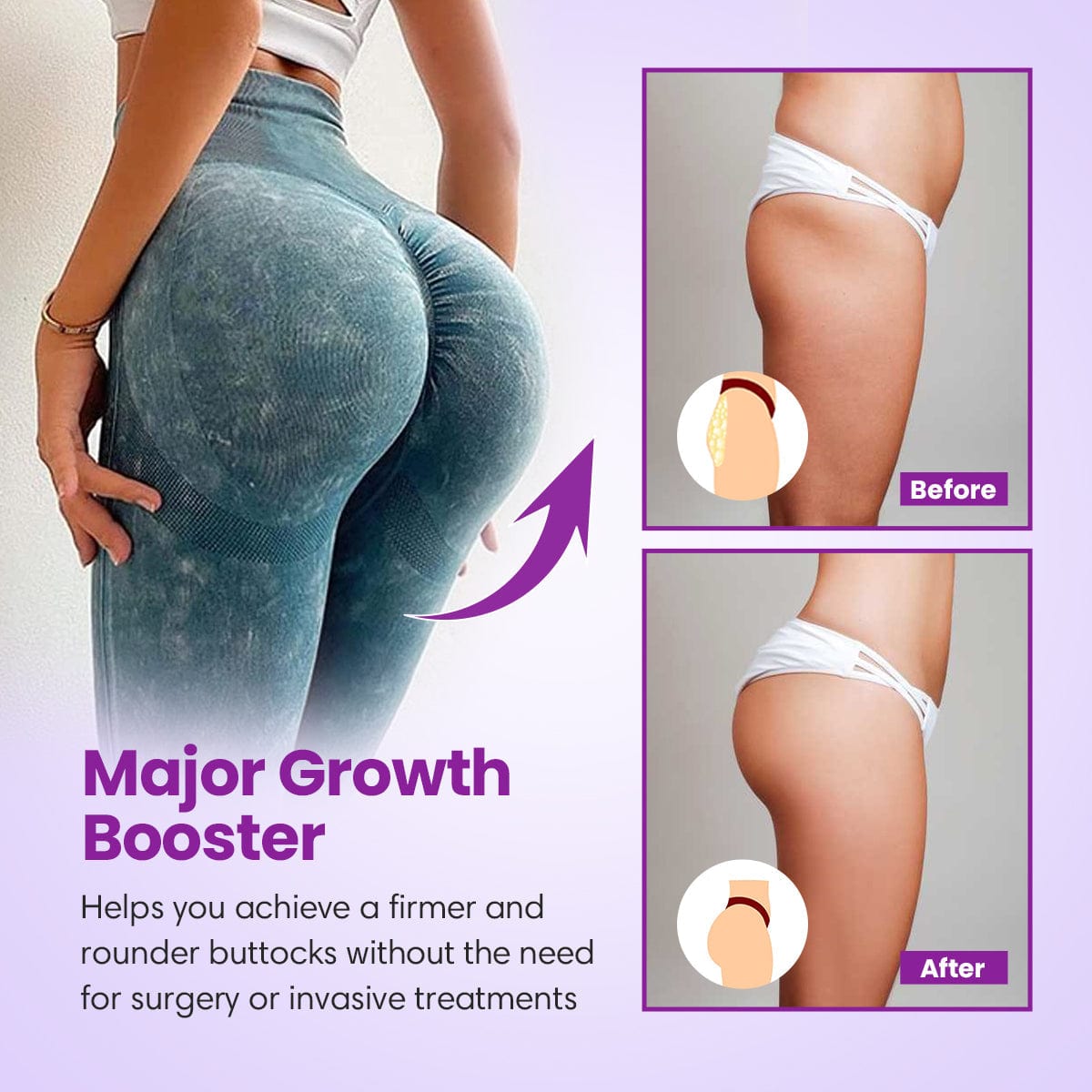 (Limited Time Discount 🔥 Last Day) LOVILDS™ InstaBum Buttock Enhancing Cream