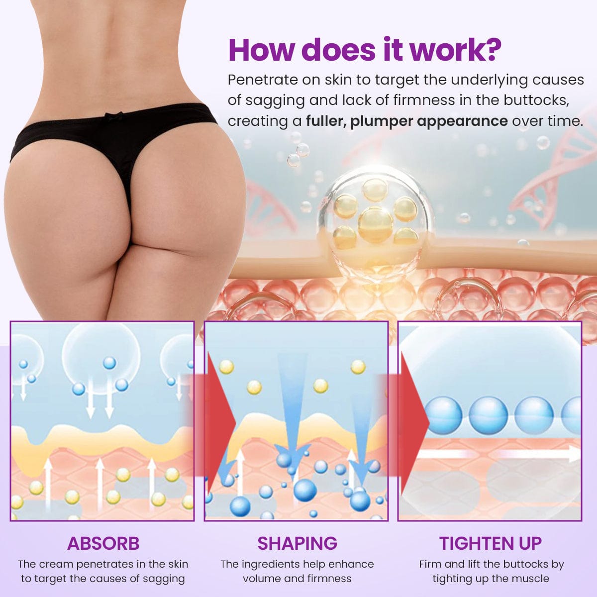 (Limited Time Discount 🔥 Last Day) LOVILDS™ InstaBum Buttock Enhancing Cream