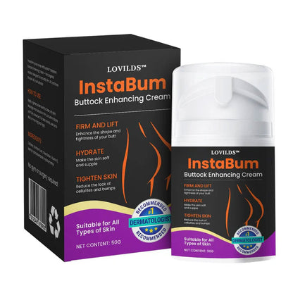 （Limited Time Discount 🔥 Last Day) LOVILDS™ InstaBum Buttock Enhancing Cream