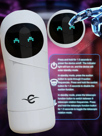 【Discreet Delivery】-Smart Suction & Stroke Device🔥 – Fully Automated for Effortless Enjoyment